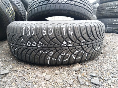 185/60 R14 82T zimní použitá pneu GOOD YEAR ULTRAGRIP