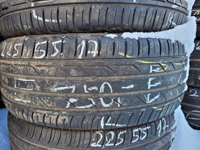 225/55 R17 97Wletní použité pneu BRIDGESTONE TURANZA T001