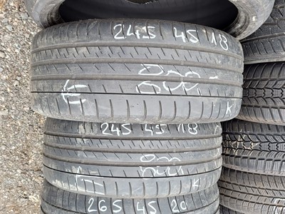 245/45 R18 96W letní použité pneu CONTINENTAL CONTI SPORT CONTACT 3
