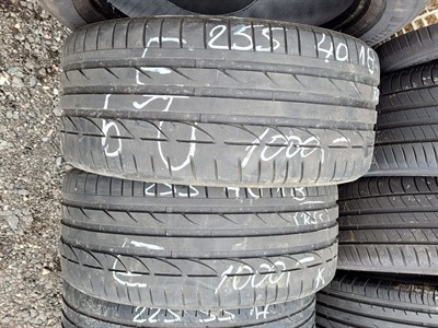 255/40 R18 95Y letní použité pneu BRIDGESTONE POTENZA S001
