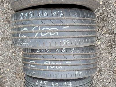 215/40 R17 87V letní použité pneu CONTINENTAL CONTI PREMIUM CONTACT 2