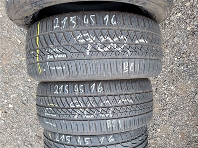 215/45 R16 90V celoroční použité pneu HANKOOK KINERGY 4S XL