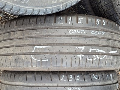 215/55 R17 94V letní použitá pneu CONTINENTAL CONTI ECO CONTACT 5