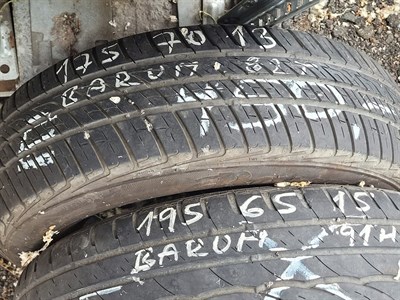 175/70 R13 82T letní použitá pneu BARUM BRILLANTIS 2