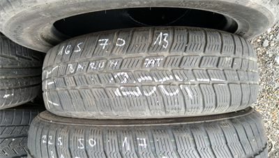165/70 R13 79T zimní použitá pneu BARUM POLARIS 3