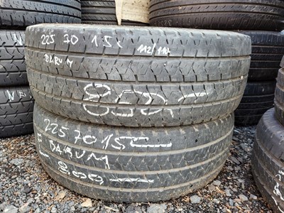 225/70 R15 C 112/110R letní použité pneu BARUM VANIS