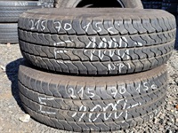215/70 R15 C 109/107S letní použité pneu DUNLOP ECONODRIVE