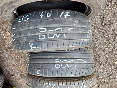 215/40 R17 87W letní použité pneu DUNLOP SPORT MAXX RT