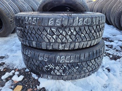 205/65 R16 C 107/105T zimní použité pneu BRIDGESTONE BLIZZAK W810