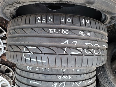 235/40 R19 96W letní použitá pneu BRIDGESTONE POTENZA S001