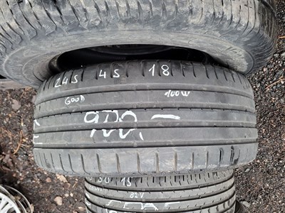 245/45 R18 100W letní použitá pneu GOOD YEAR EAGLE F1 ASYMMETRIC 2