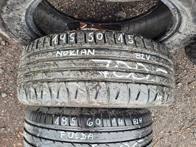 195/50 R15 82V letní použitá pneu NOKIAN V