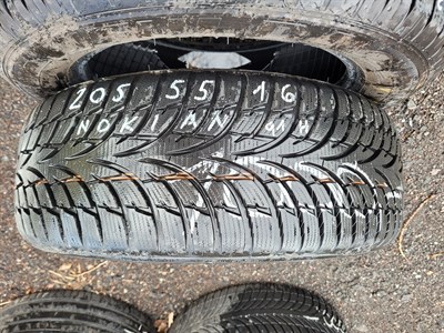 255/55 R16 91H zimní použitá pneu NOKIAN WR D3