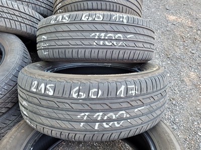 215/60 R17 96H letní použité pneu BRIDGESTONE TURANZA T001
