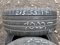 215/55 R17 98W letní použité pneu NOKIAN POWER PROOF