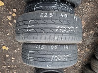 225/45 R19 92W letní použité pneu BRIDGESTONE DUELER H/P