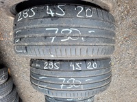 285/45 R20 108W letní použité pneu PIRELLI P ZERO (1)