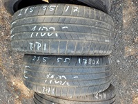 215/55 R17 94V letní použité pneu BRIDGESTONE TURANZA T005