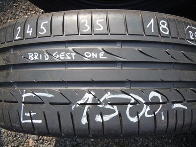245/35 R18 88Y letní použitá pneu BRIDGESTONE POTENZA S001 RSC