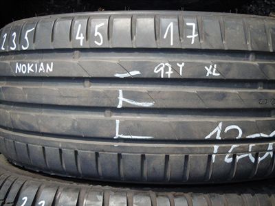 235/45 R17 97Y letní použitá pneu NOKIAN Z G2 XL